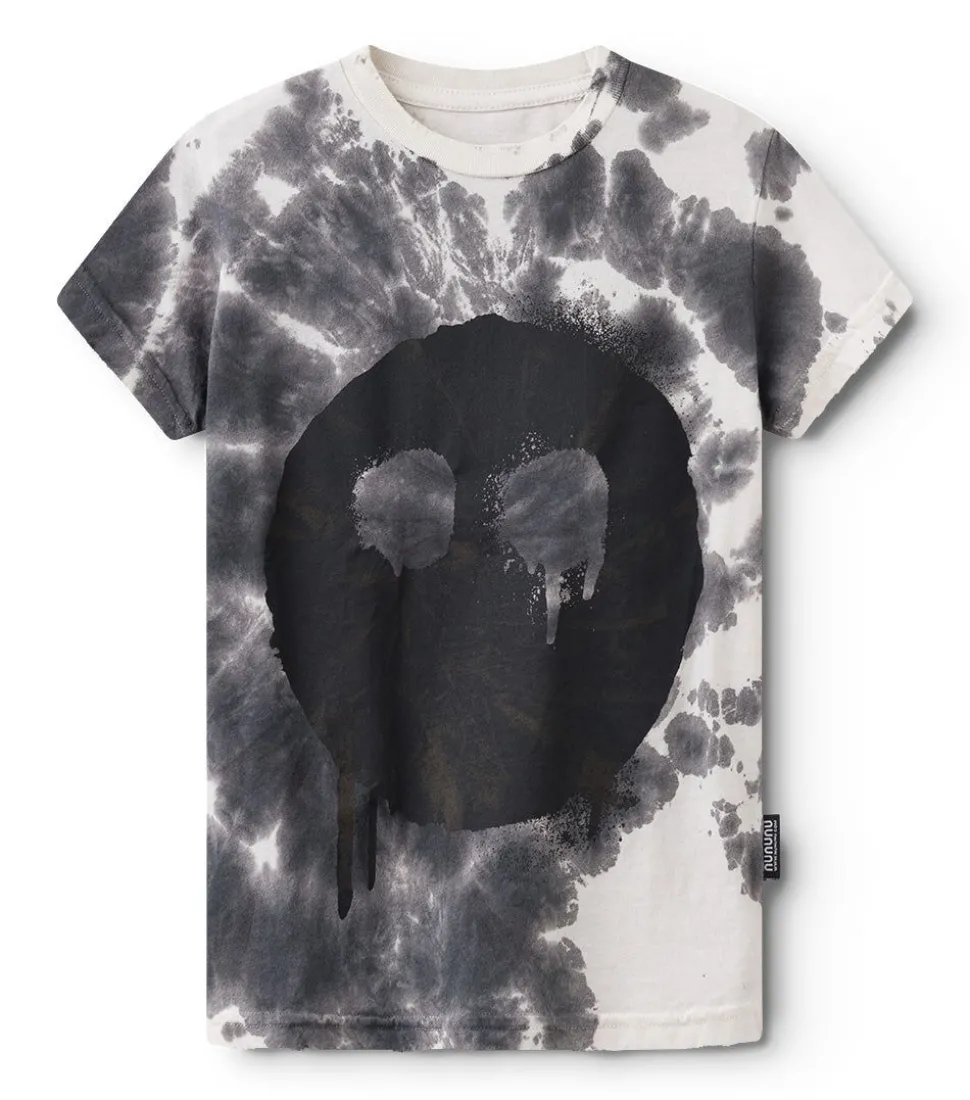 NUNUNU Melting Mask Tie Dye T-Shirt Shop