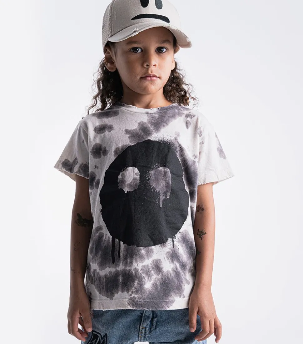 NUNUNU Melting Mask Tie Dye T-Shirt Shop