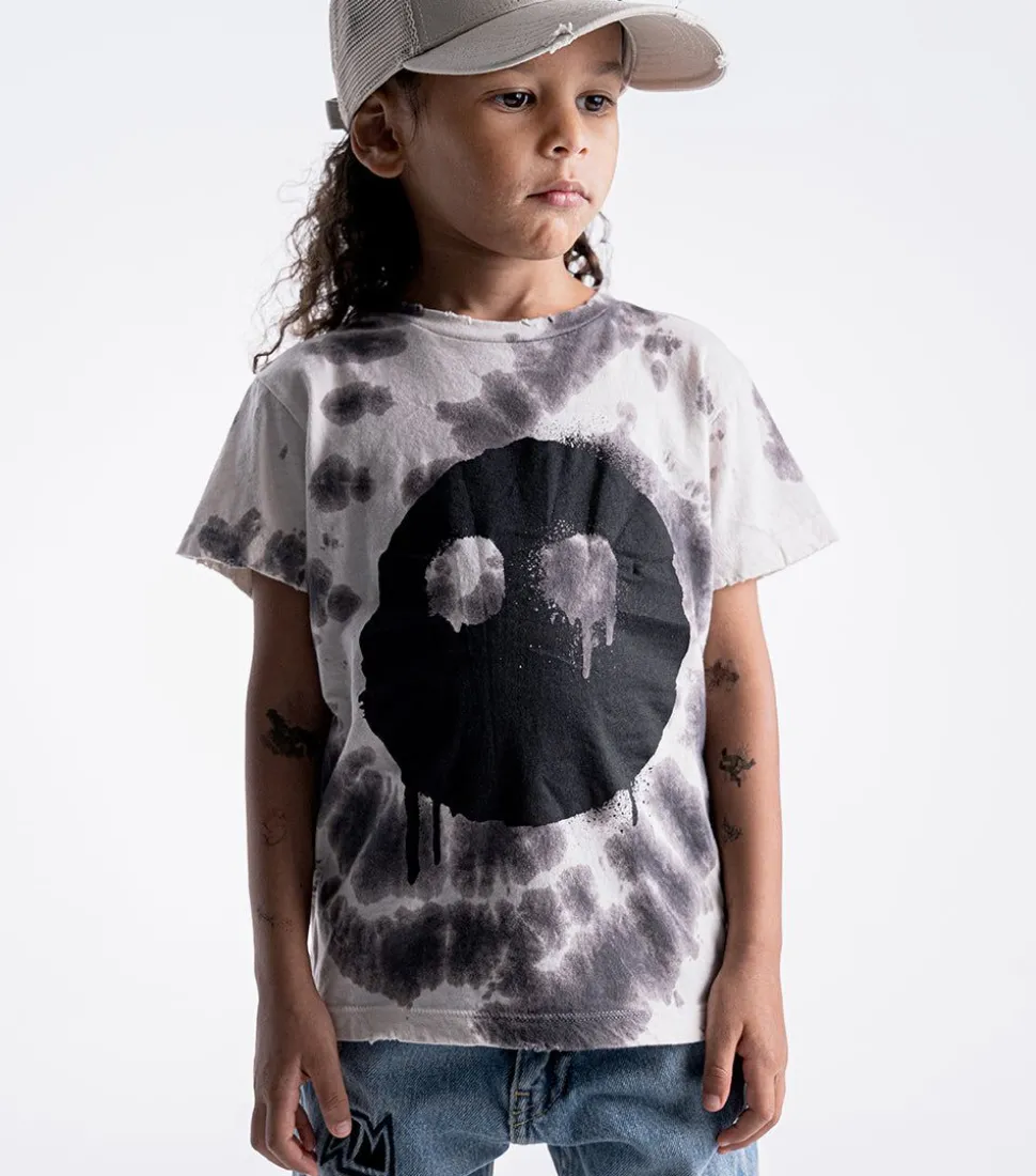 NUNUNU Melting Mask Tie Dye T-Shirt Shop