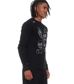 NUNUNU Men'S Multi Skull Shirt Outlet