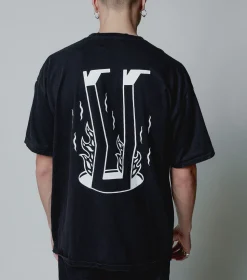 NUNUNU Men'S Oversized Blah Blah T-Shirt Store