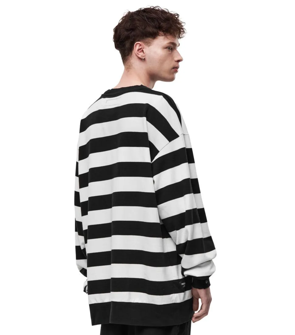 NUNUNU Men'S Oversized Skull Sweatshirt Cheap