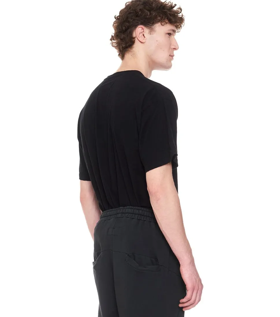 NUNUNU Men'S Shocked Patch T-Shirt Hot