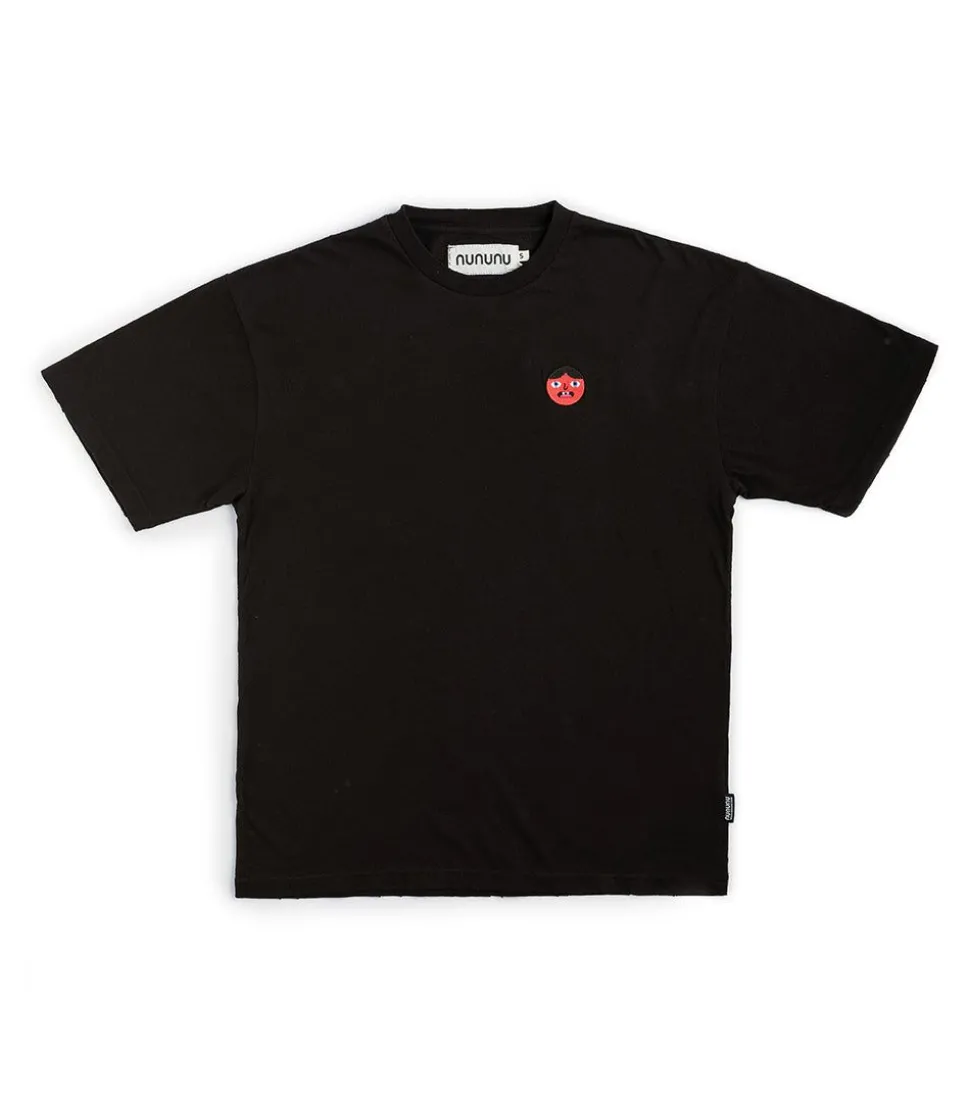 NUNUNU Men'S Shocked Patch T-Shirt Hot
