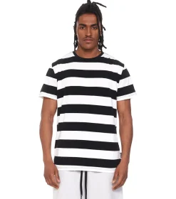 NUNUNU Men'S Striped T-Shirt Flash Sale