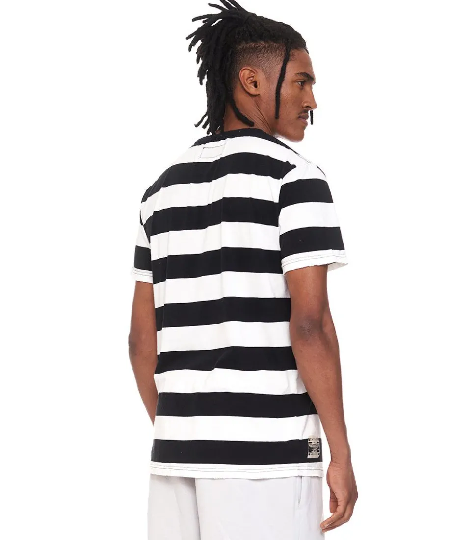 NUNUNU Men'S Striped T-Shirt Flash Sale