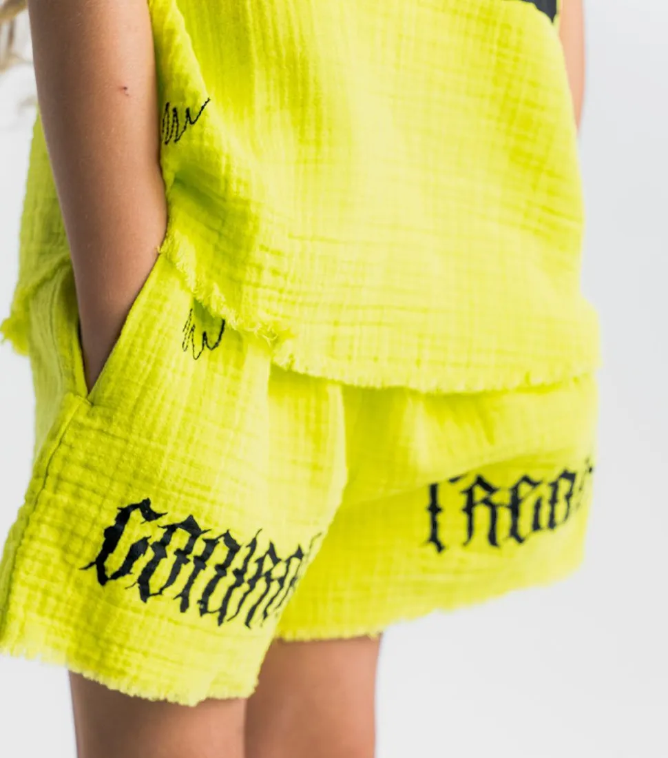 NUNUNU Muslin Beach Shorts Online