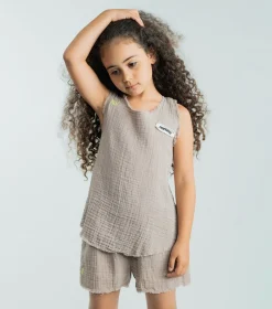 NUNUNU Muslin Shorts Cheap