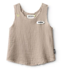 NUNUNU Muslin Tank Top New