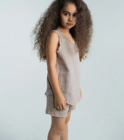 NUNUNU Muslin Tank Top New