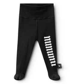 NUNUNU Inked Footed Leggings Fashion