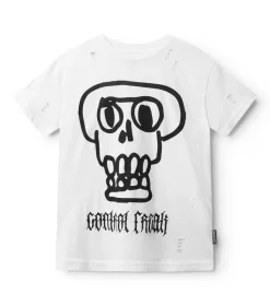 NUNUNU Oversized Kooky Skull T-Shirt Discount