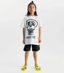 NUNUNU Oversized Kooky Skull T-Shirt Discount