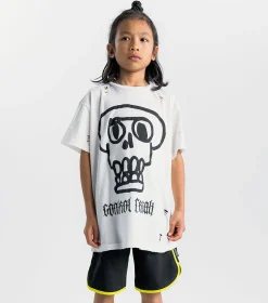 NUNUNU Oversized Kooky Skull T-Shirt Discount