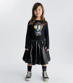 NUNUNU Pixel Skull Dress Outlet