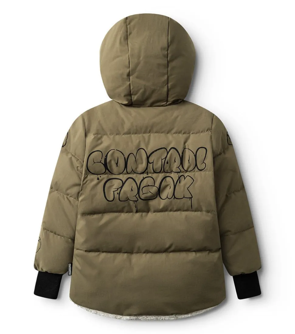 NUNUNU Reversible Sherpa Jacket New