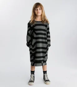 NUNUNU Road Web Dress Best