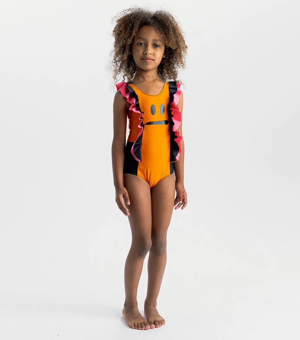 NUNUNU Ruffled Smirk Swimsuit Outlet