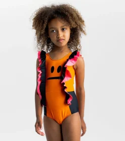 NUNUNU Ruffled Smirk Swimsuit Outlet