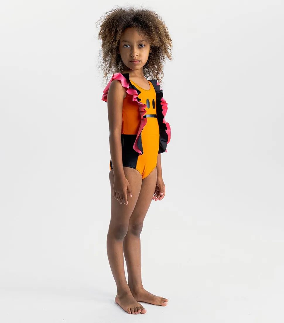 NUNUNU Ruffled Smirk Swimsuit Outlet