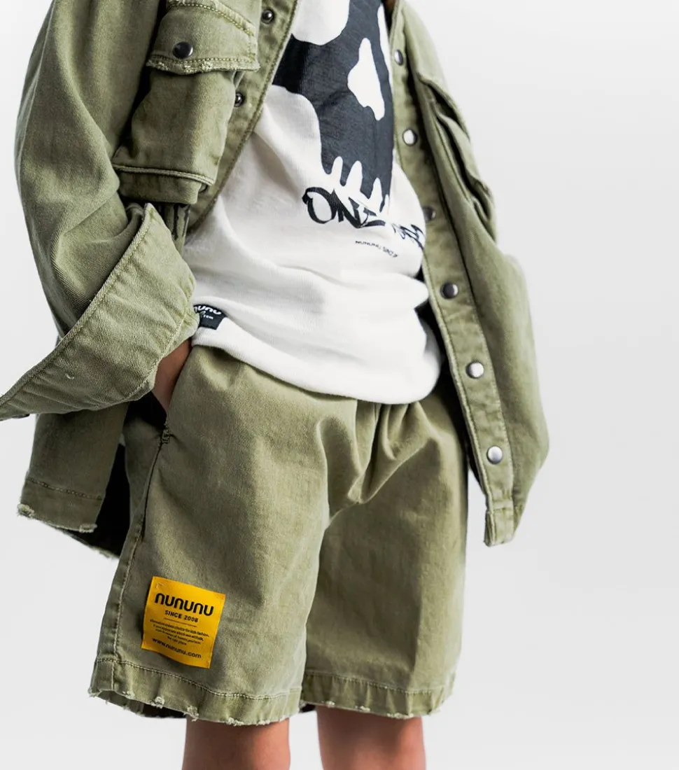 NUNUNU Safari Shorts New