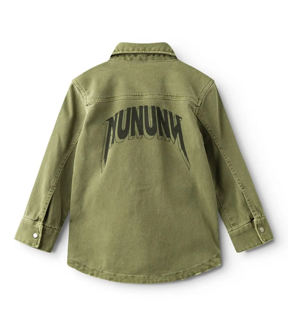 NUNUNU Safari Snap Shirt Cheap