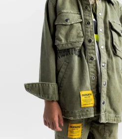 NUNUNU Safari Snap Shirt Cheap