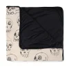 NUNUNU Scribbled Skulls Blanket Flash Sale