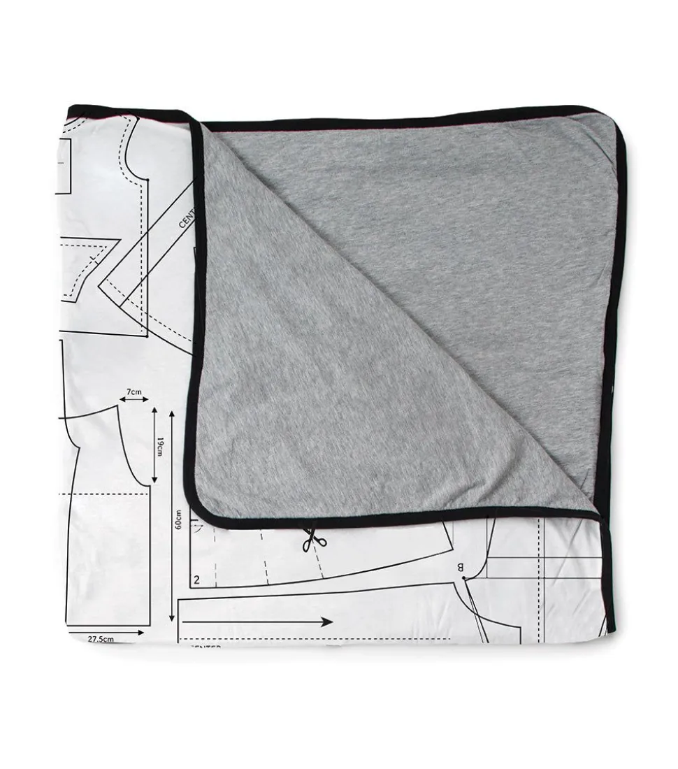 NUNUNU Sewing Pattern Blanket Fashion
