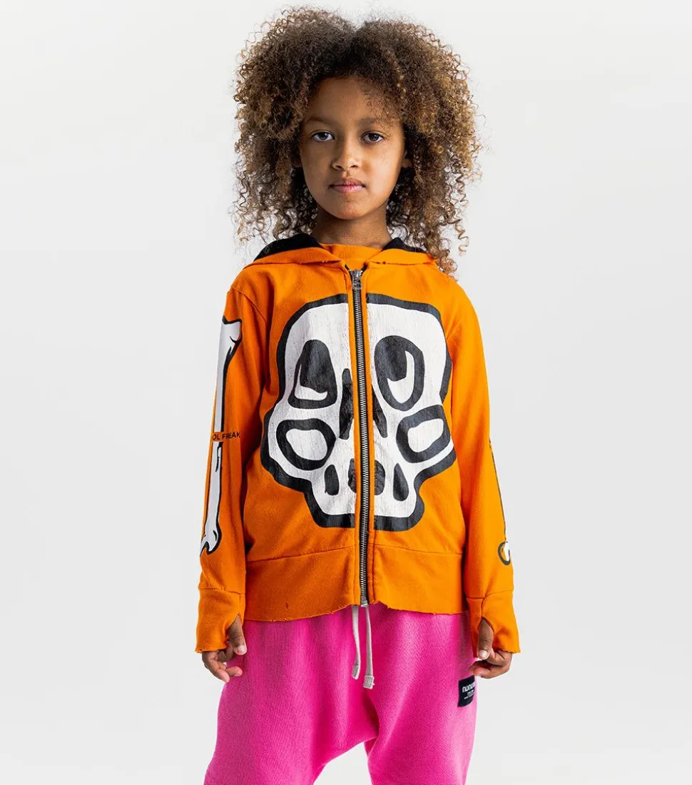 NUNUNU Silou Skull Light Zip Hoodie Best