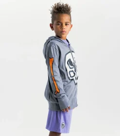 NUNUNU Silou Skull Light Zip Hoodie Best