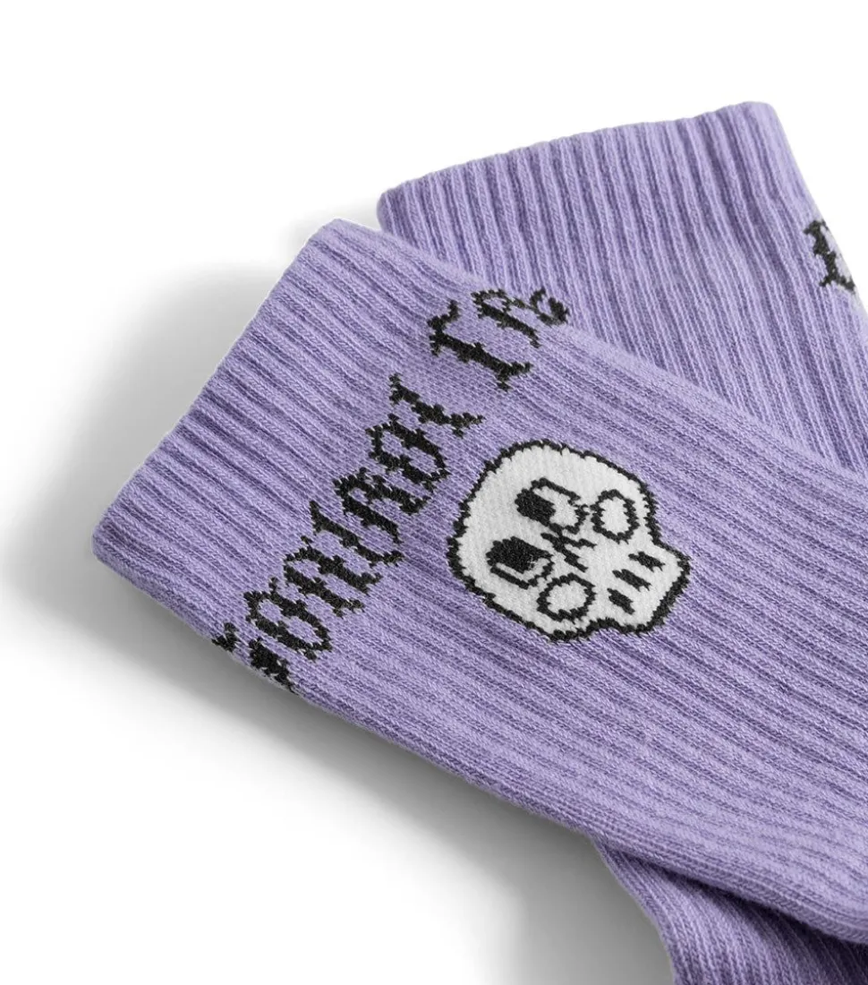 NUNUNU Silou Skull Socks Best