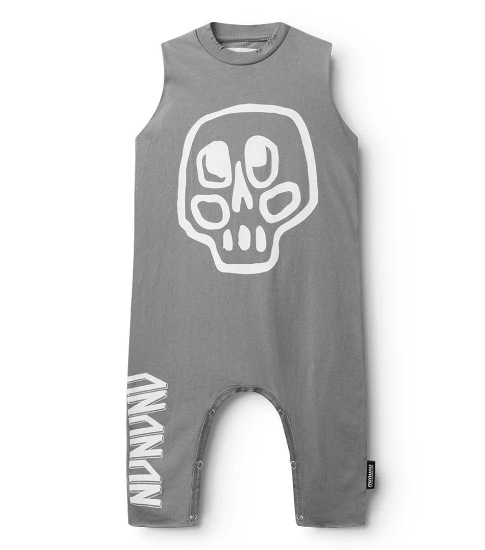 NUNUNU Silou Skull Tank Overall New