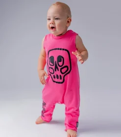 NUNUNU Silou Skull Tank Overall Hot