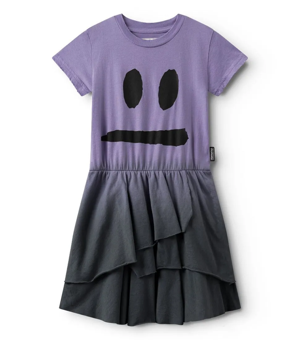 NUNUNU Smirk Layered Dress Fashion