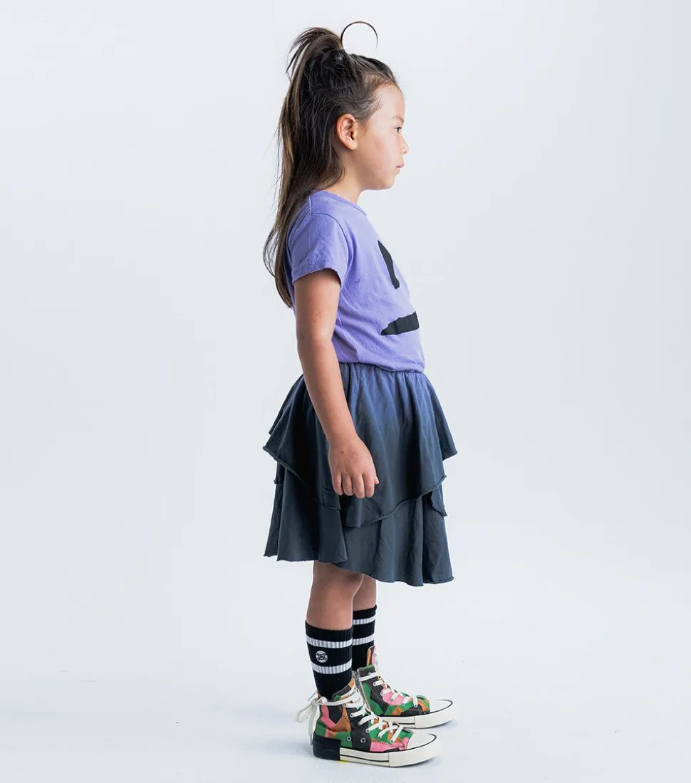 NUNUNU Smirk Layered Dress Fashion