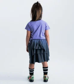 NUNUNU Smirk Layered Dress Fashion