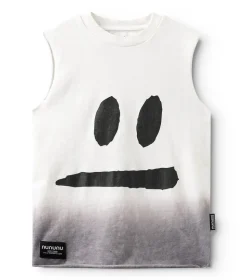 NUNUNU Smirk Sleeveless Shirt New