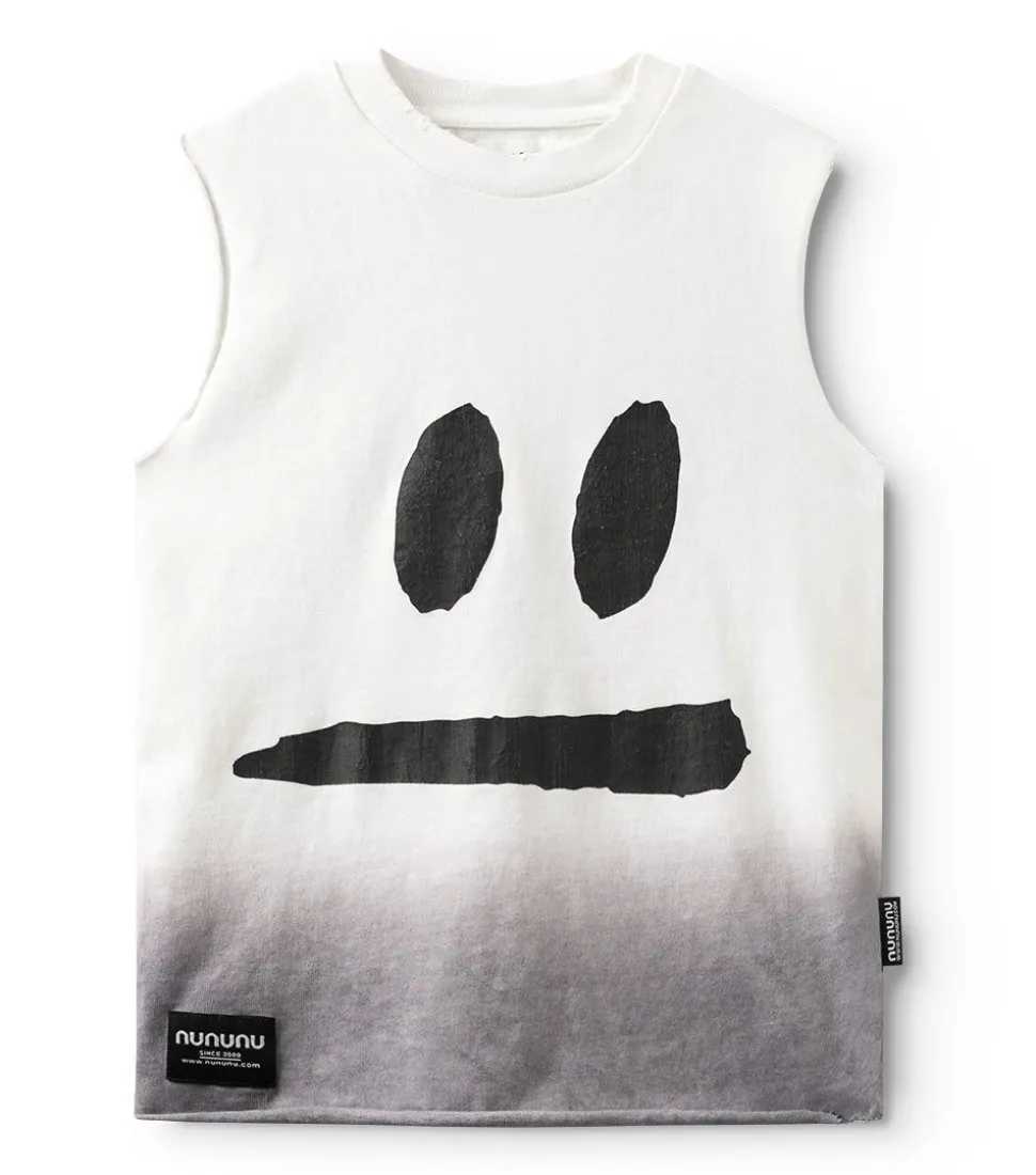 NUNUNU Smirk Sleeveless Shirt New