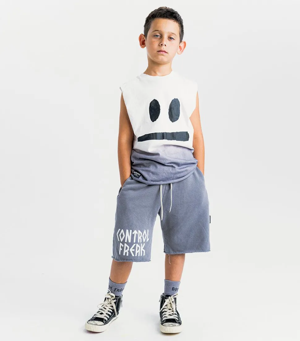 NUNUNU Smirk Sleeveless Shirt New