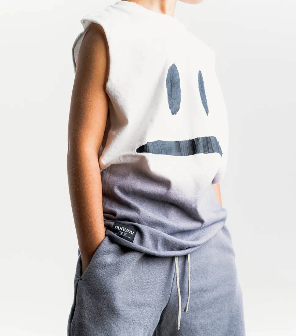 NUNUNU Smirk Sleeveless Shirt New