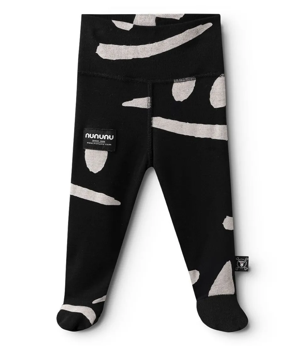 NUNUNU Smirks Footed Leggings Best Sale