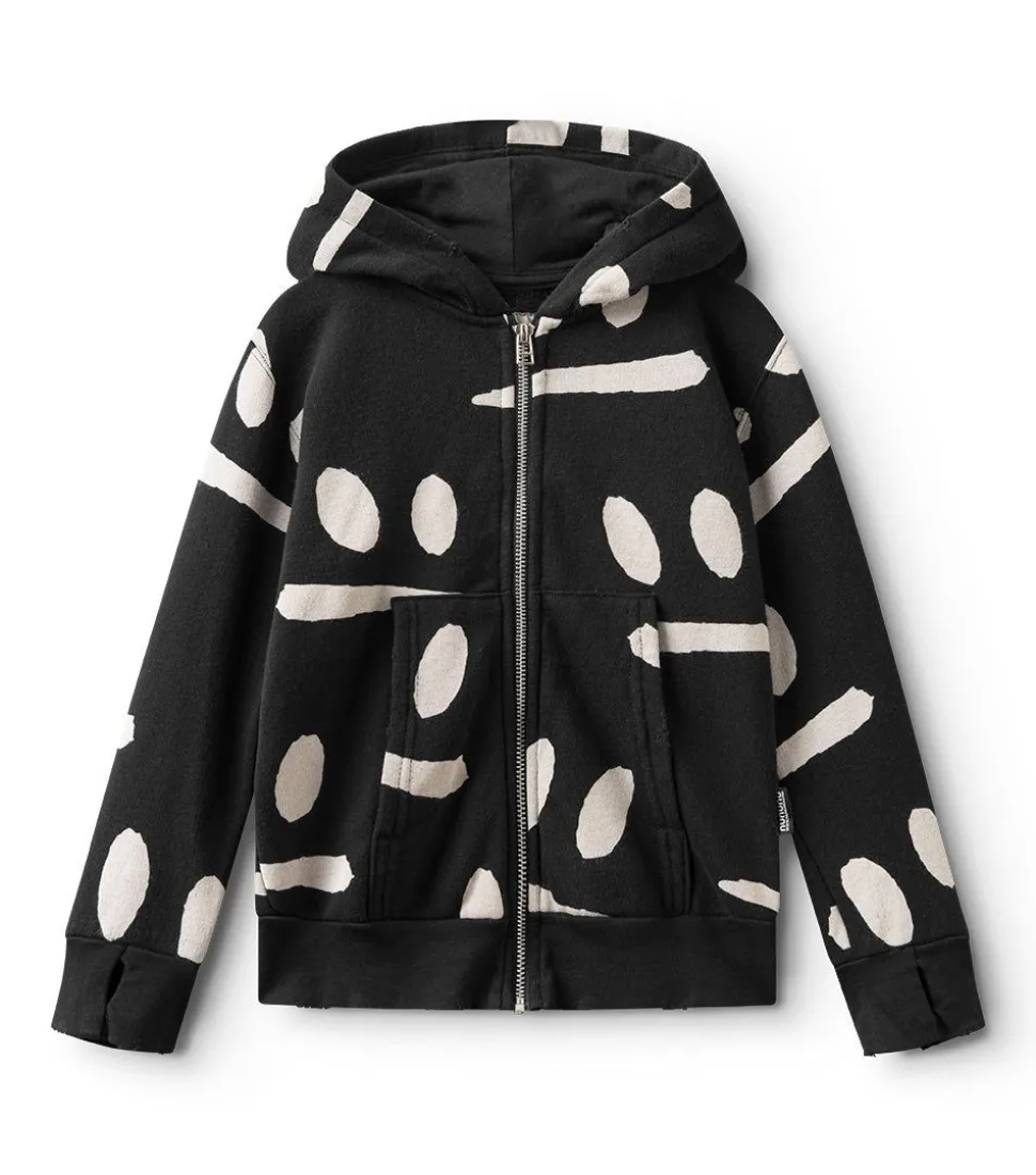 NUNUNU Smirks Zip Hoodie Hot
