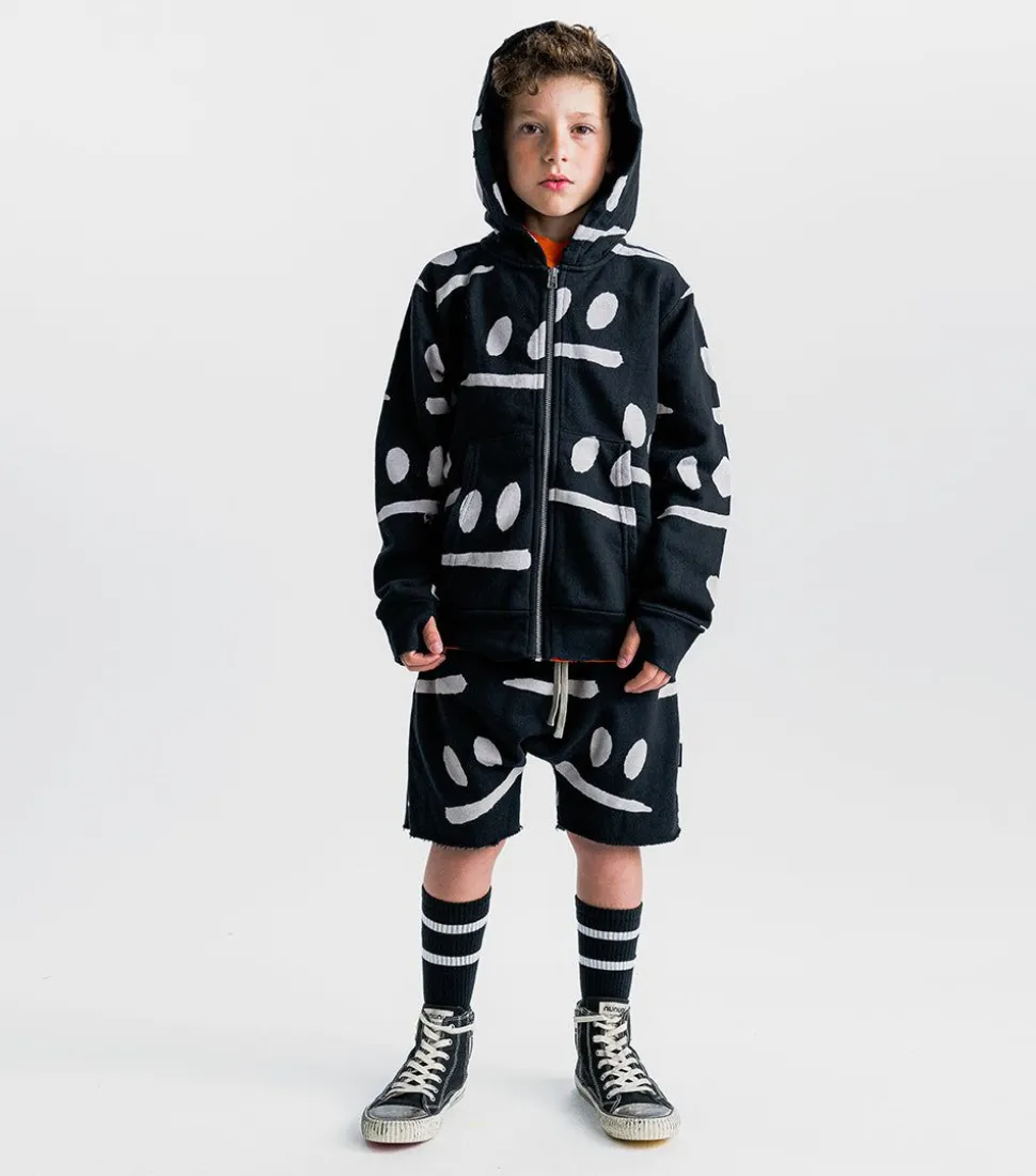 NUNUNU Smirks Zip Hoodie Hot
