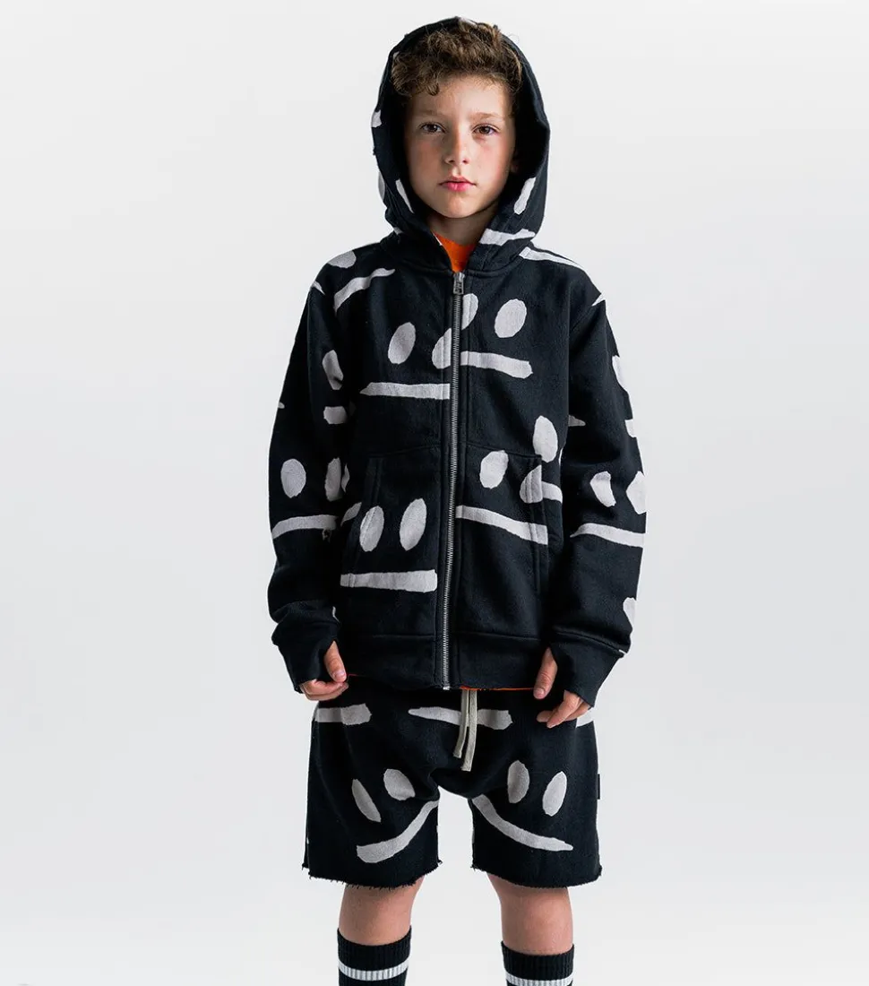 NUNUNU Smirks Zip Hoodie Hot