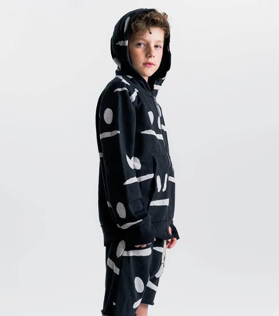 NUNUNU Smirks Zip Hoodie Hot