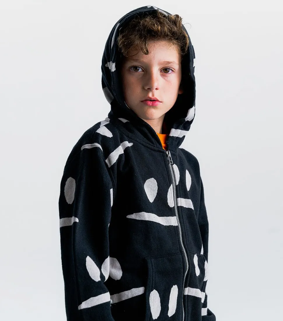 NUNUNU Smirks Zip Hoodie Hot