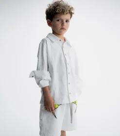 NUNUNU Snap Soft Shirt Discount