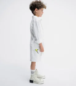 NUNUNU Snap Soft Shirt Discount