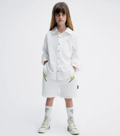 NUNUNU Snap Soft Shirt Discount